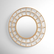 Load image into Gallery viewer, Alaia Round Wood Wall Mirror
