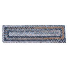 Load image into Gallery viewer, 28&#39;&#39; L X 8&#39;&#39; W Cashew Alamanno Wool Braided Stair Treads

