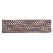 Load image into Gallery viewer, 28&#39;&#39; L X 8&#39;&#39; W Cashew Alamanno Wool Braided Stair Treads
