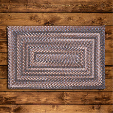 Load image into Gallery viewer, 28&#39;&#39; L X 8&#39;&#39; W Cashew Alamanno Wool Braided Stair Treads
