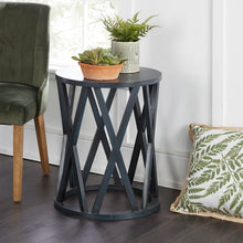 Load image into Gallery viewer, Alarcon 24.4&#39;&#39; Tall Drum End Table
