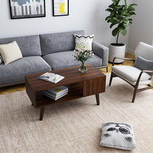 Load image into Gallery viewer, Walnut Alarcon Coffee Table with Storage #9899
