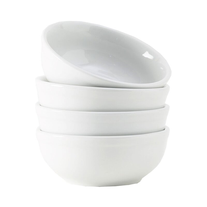 Alaska 17 oz. Porcelain Soup Bowl (Set of 4) CR5005