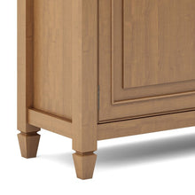 Load image into Gallery viewer, Light Golden Brown Alayjia Tall Solid Wood 2 - Door Accent Cabinet
