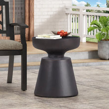 Load image into Gallery viewer, Albara Stone/Concrete Side Table
