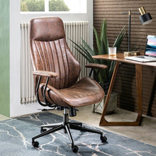 Load image into Gallery viewer, 27.56&#39;&#39; W X 26.48&#39;&#39; D X 48.62&#39;&#39; H Albaugh Executive Chair
