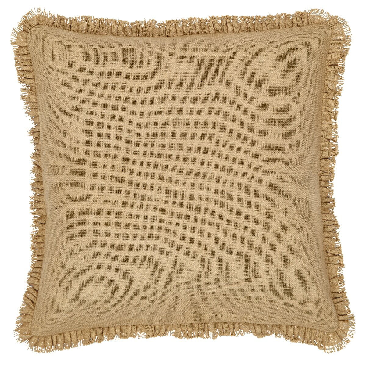 Alber Cotton Buttons Euro Sham Burlap Natural (1212ND)