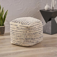 Load image into Gallery viewer, Albers 16&#39;&#39; Wide Tufted Square Pouf Ottoman
