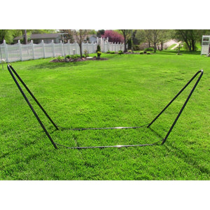 Black Albert Steel Standard Hammock Stand  7178