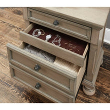 Load image into Gallery viewer, Albie 3 Drawer Nightstand Brown
