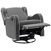 Load image into Gallery viewer, Albie Upholstered Manual Glider Recliner
