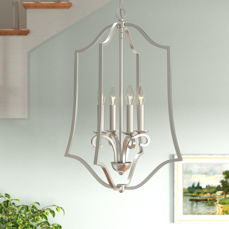 Albina 4 - Light Unique Geometric Chandelier