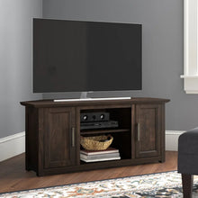 Load image into Gallery viewer, Albrecht Corner TV Stand for TVs up to 50&quot;, 47&quot; x 20&quot; x 22&quot;
