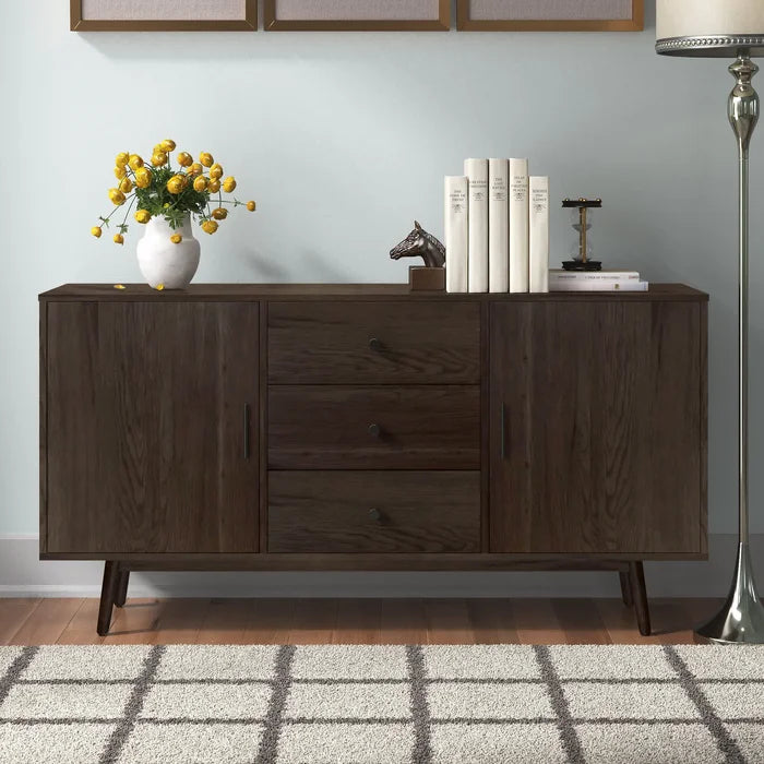 Albright 58'' Wide 3 Drawer Sideboard