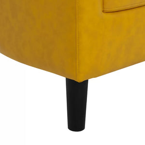 Aldayshein Upholstered Barrel Chair, 17" Seat Height