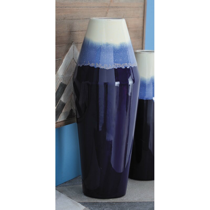 Aldous Green 18'' Ceramic Table Vase MRM2134