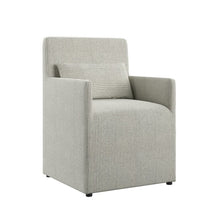 Load image into Gallery viewer, Alduin Arm Chair in Gray 23" (Set of 2)
