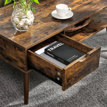 Load image into Gallery viewer, Aleeana Wood Coffee Table with Storage
