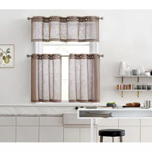 Load image into Gallery viewer, Aleksander Solid Color Tailored 54&#39;&#39; Window Valance (SET OF 2)

