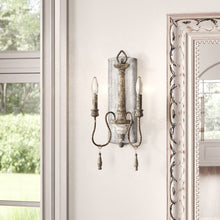 Load image into Gallery viewer, Alex 2 - Light Dimmable French Antique Candle Wall Light, EC1105
