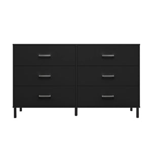 34.1'' H x 58.5'' W x 15.75'' D Alexei 6 Drawer Dresser