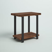 Load image into Gallery viewer, Alezzi 27&#39;&#39; Tall Solid Wood End Table
