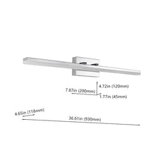 Load image into Gallery viewer, Alfonza 1 - Light Dimmable LED Bath Bar
