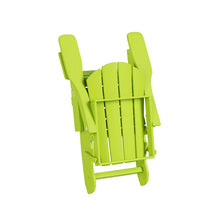 Load image into Gallery viewer, Alger Plastic Folding Adirondack Chair
