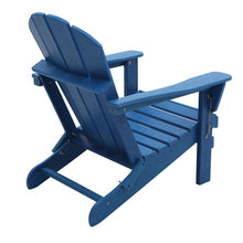 Load image into Gallery viewer, Navy Blue Alger Plastic Folding Adirondack Chair 3247AH
