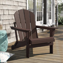 Load image into Gallery viewer, Alger Plastic Folding Adirondack Chair
