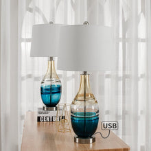 Load image into Gallery viewer, Alger USB Table Lamp (Set of 2)
