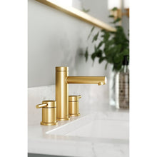 Load image into Gallery viewer, Brushed Gold Align Widespread Bathroom Faucet
