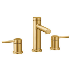 Brushed Gold Align Widespread Bathroom Faucet