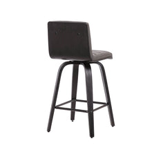 Load image into Gallery viewer, Black Alin Swivel Counter Stool
