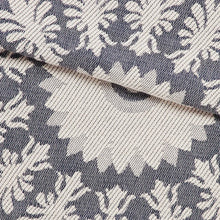 Load image into Gallery viewer, Full Coverlet/Bedspread + 1 Bedspread + 2 Shams Denim Blue Alistair Standard Cotton Coverlet / Bedspread Set
