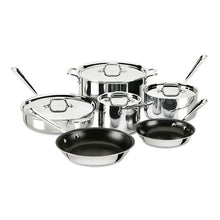 Load image into Gallery viewer, Stainless 10 Piece Stainless Steel Non Stick Cookware Set

