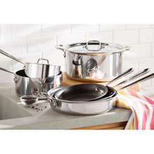Load image into Gallery viewer, Stainless 10 Piece Stainless Steel Non Stick Cookware Set
