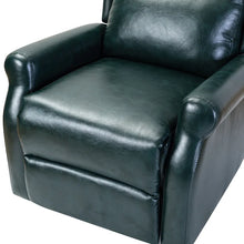 Load image into Gallery viewer, Allan 30.5&#39;&#39; Wide Faux Leather Manual Swivel Standard Recliner
