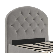 Load image into Gallery viewer, Twin Alli Tufted Upholstered Low Profile Platform Bed
