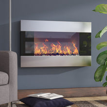 Load image into Gallery viewer, Allmar 36'' W Surface Wall Mounted Electric Fireplace
