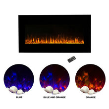 Load image into Gallery viewer, Allmeria Electric Fireplace, 20" H x 42" W x 4.75" D
