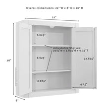 Load image into Gallery viewer, Allura 22&#39;&#39; W x 26&#39;&#39; H x 8&#39;&#39; D Wall Mounted Bathroom Cabinet
