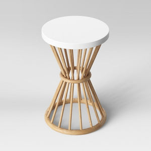 Rattan End Table #9405
