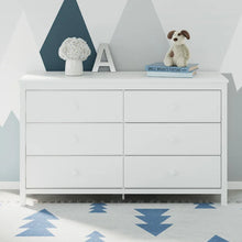 Load image into Gallery viewer, Alpine 6 Drawer Double Dresser
