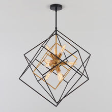 Load image into Gallery viewer, Alson 9 - Light Unique / Statement Geometric Chandelier 7005RR
