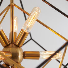 Load image into Gallery viewer, Alson 9 - Light Unique / Statement Geometric Chandelier 7005RR
