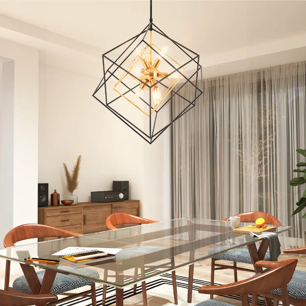 Alson Dimmable Geometric Chandelier