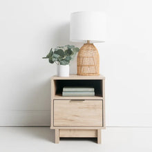 Load image into Gallery viewer, Altie 18.78&#39;&#39; Tall 1 - Drawer Nightstand in Brown
