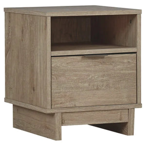 Altie 18.78'' Tall 1 - Drawer Nightstand in Brown