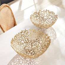 Load image into Gallery viewer, Aluminum Decorative Bowl - Set of 2
